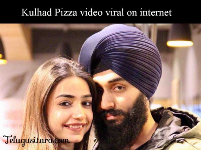 kulhad pizza couple video viral